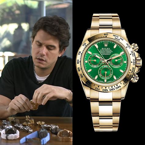 john mayer gold watch